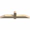 Ekena Millwork Eugene Rough Sawn Timber Gable Bracket, Douglas Fir, 48"W x 12"H x 4"D x 4"F, 6/12 Pitch GBW048X12X0404EUG00RDF - alternate 3